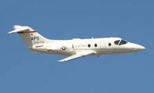 Beechcraft Raytheon T-1 Jayhawk 451st FTS Mahogany Wood Model Small Scale 1/48