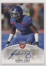 2012 Leaf Young Stars Auto George Iloka #GI1 Auto 0w8