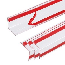 4Pcs Wall Corner Protector, 1.3 ft x 1.18" Self-Adhesive Clear PC Edge Protector