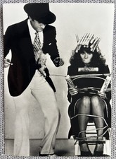 Original Press Photo Press Text Sophia Loren Marcello Mastroianni Doll 1974 12x17