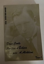 Schachbuch - Deux Cents Parties d'Echecs par A. Alekhine