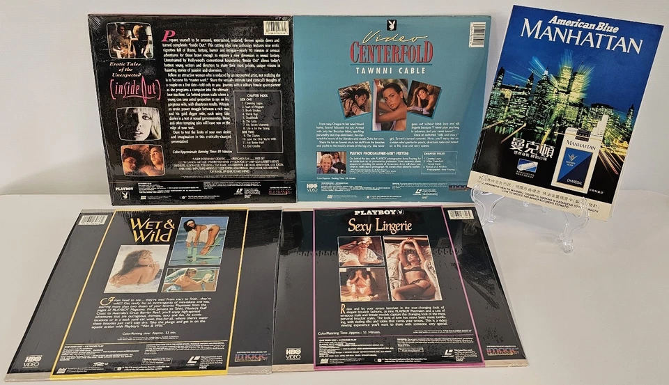 Playboy: October 1988 Chinese Edition; LaserDisc Collection: Wall Art - Image 3 of 4