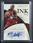 DIKEMBE MUTOMBO 2014-15 PANINI IMMACULATE COLL #65 INK AUTO 89/99 ROCKETS