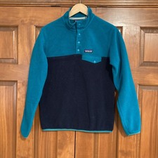 Patagonia Lightweight Synchilla Snap-T Fleece Pullover Womens Medium Blue
