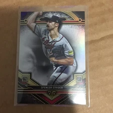 SPENCER STRIDER 2024 TOPPS TRIPLE THREADS ATLANTA BRAVES #88