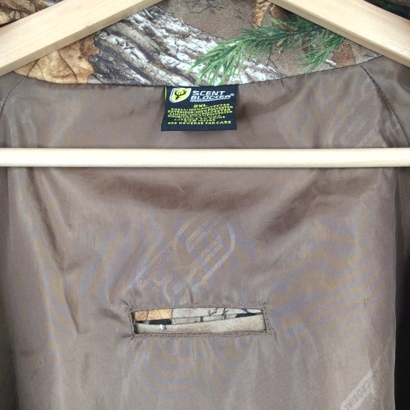 Scent Blocker Rain System Layer Three Jacket Mens… - image 9