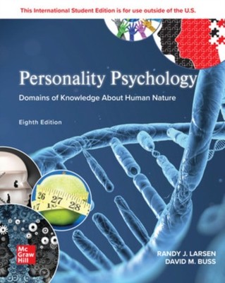 Personality Psychology Domains of Knowledge About Human  by David Buss PAPERBACK