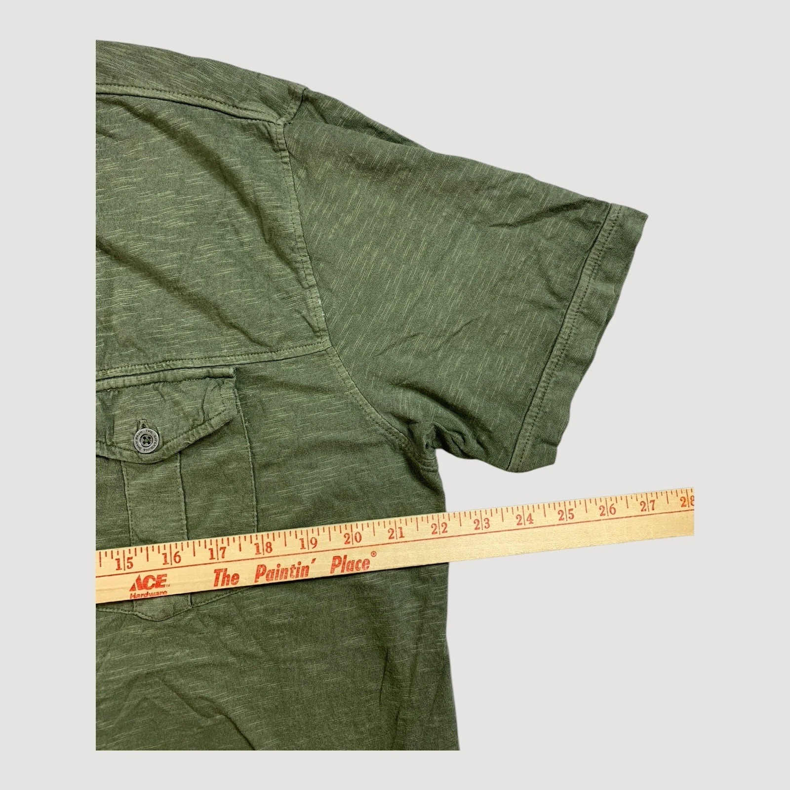 prana hayes slub engineered stripe 100% organic cotton shirt