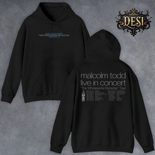 Malcolm Todd The Wholesome Rockstar 2025 Tour Double Sided Hoodie