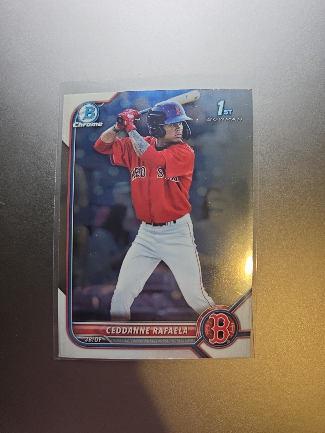 Ceddanne Rafaela 2022 Bowman Chrome 1st BCP 61 Rookie Card Red Sox