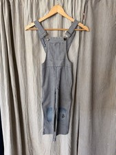 Vintage Kids Denim Overalls hickory striped