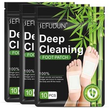 BDBFZCFP 30PCS Deep Cleansing Rosemary Foot Pads Adhesive Sheets for and Body