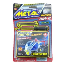 JA-RU Metal Machine Model Kit Helicopter With Tools Easy to Assemble New 2013