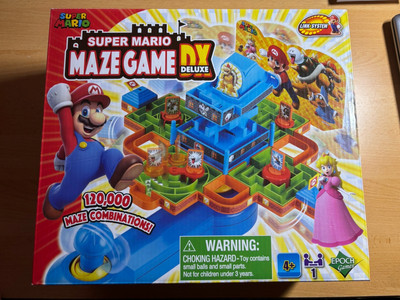 EPOCH 7371 Super Mario   Mario Maze Game DX Geschicklichkeitsspiel Party NEU