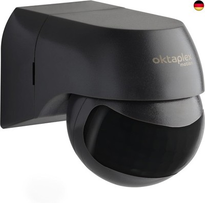 Oktaplex Ana Infrarot Bewegungsmelder Aussen schwenkbar IP44 180° Bewegungssenso