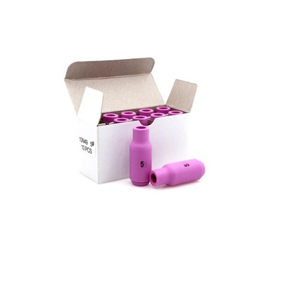10N49 #5 Alumina Nozzle Cup 1''27/32 fit TIG weld Torch WP-17 WP-18 26 PK/10 #nm