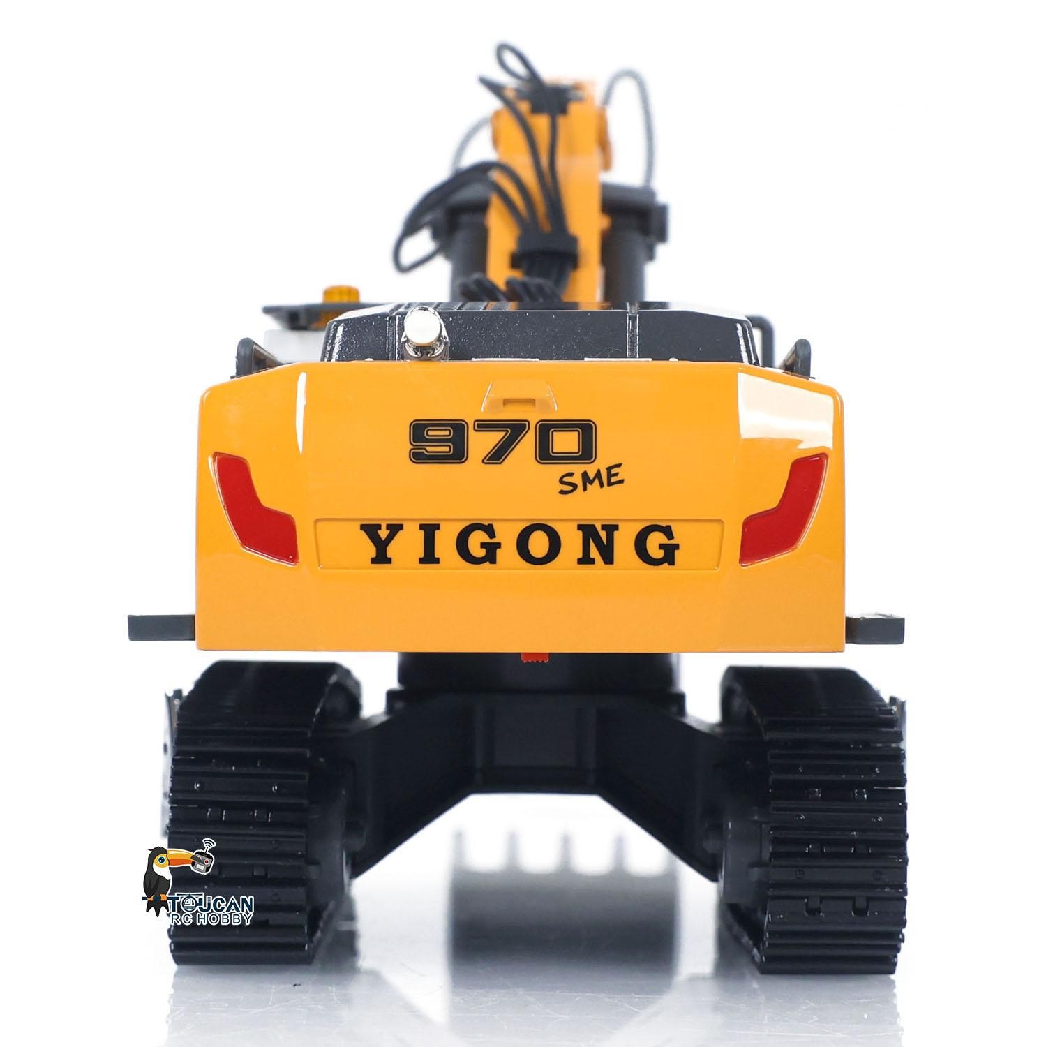 In Stock 1/50 Electric RC K970 Excavator Digger Car Vehicle w/Metal Bucket Track