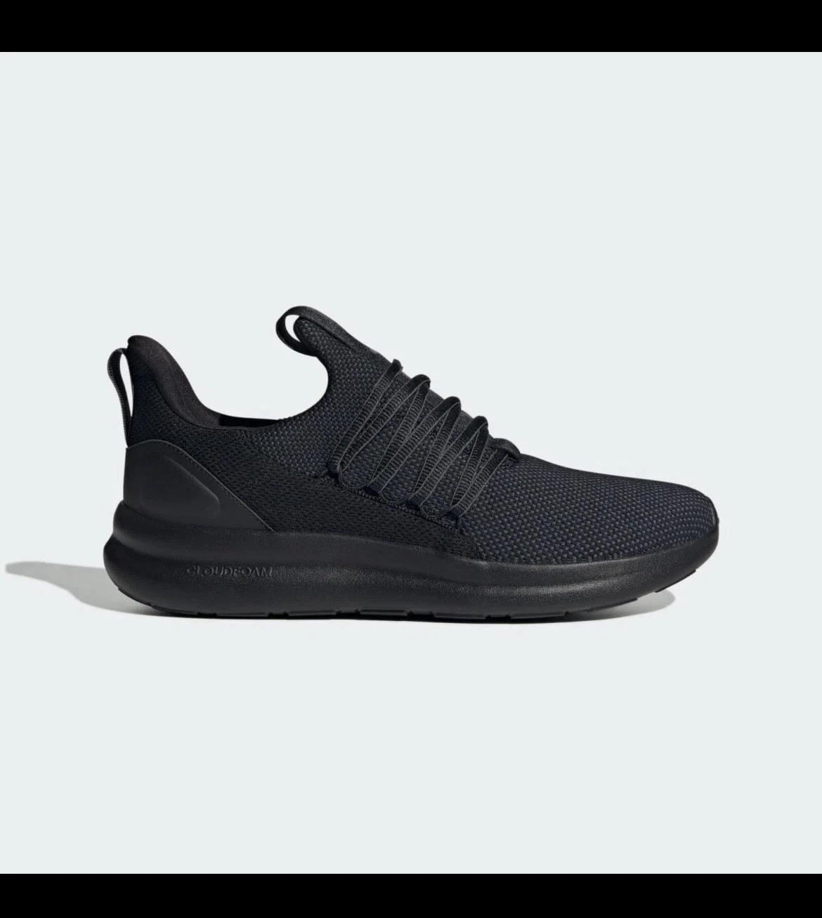 Adidas Lite Racer Adapt 7.0 Cloudfoam Running Sneakers IE6327 Mens Triple Black