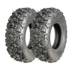 2 Pack AT20X6-10/25x8-12 ATV Tires,Front 6PR All Terrain Trail Sand ATV UTV