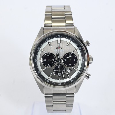 Orient NEO70's WV0011TX Solar Panda Chronograph Dark Gray Men's Watch Japan
