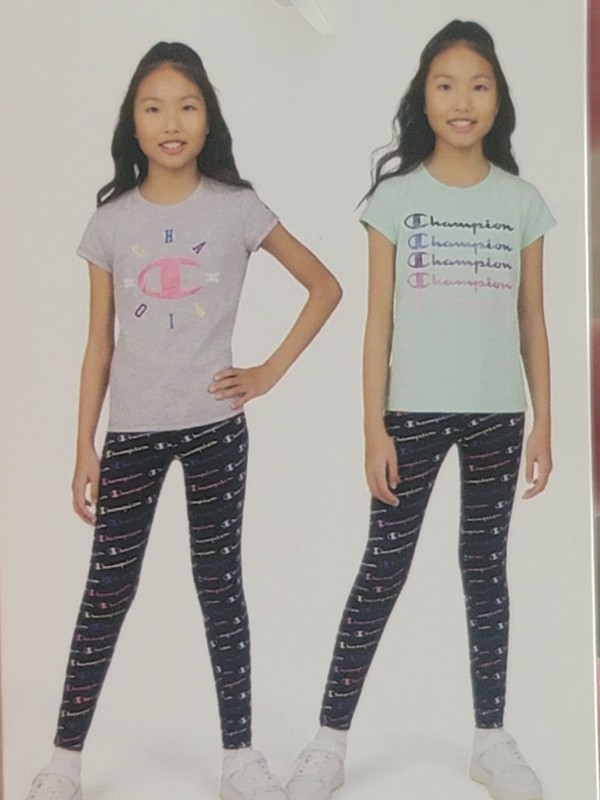 New Champion 3 Pieces Girl Set Size 16