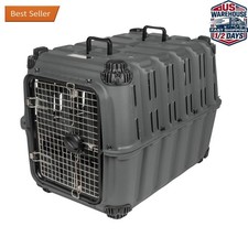 Mammoth Guardian Dog Kennel 36" Heavy Duty Travel Crate for Dogs