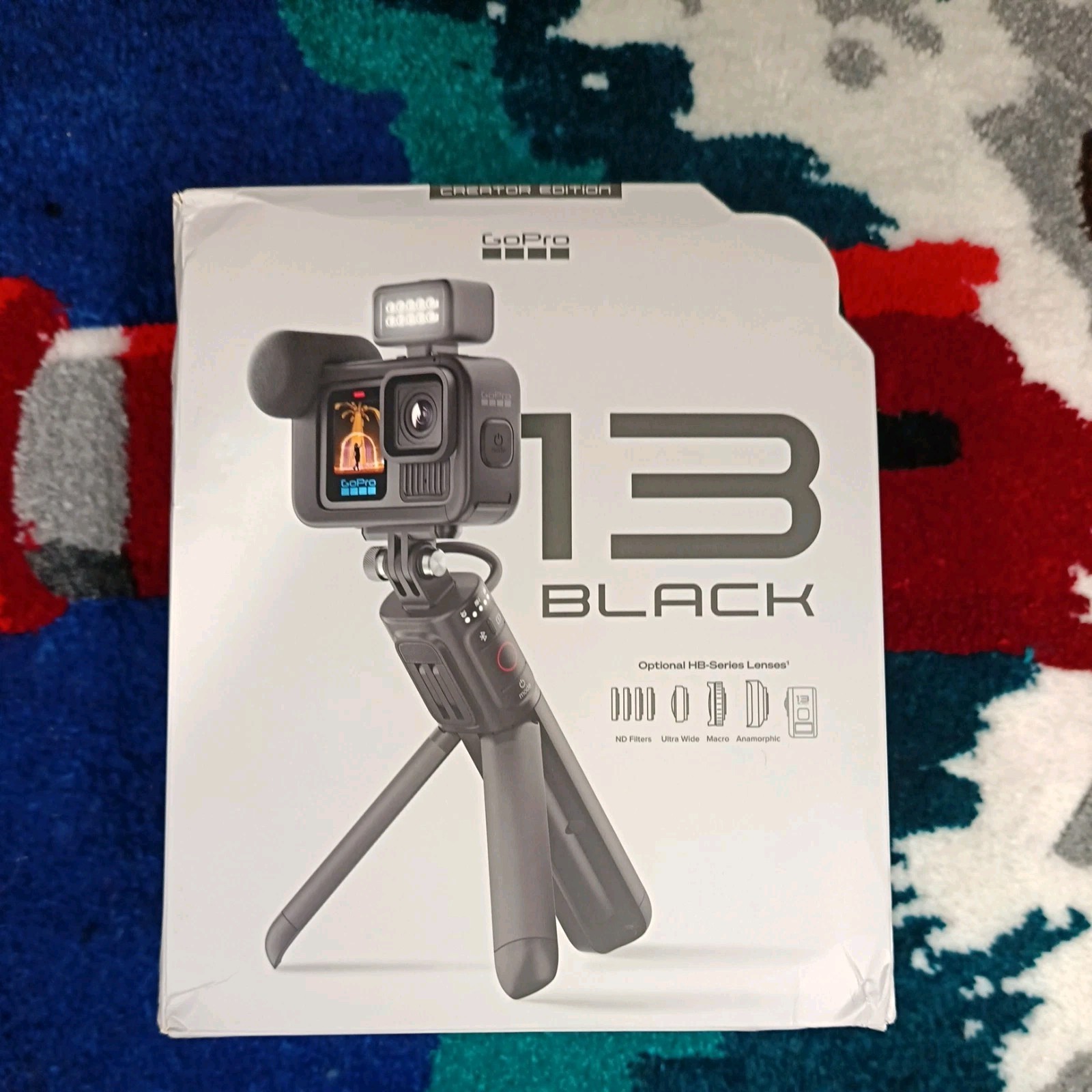 GoPro HERO13 Black Creator Edition 27MP 5.3K60 UHD Video Action Camera Bundle