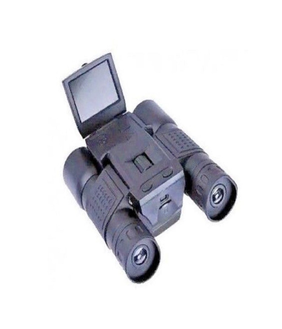 Binocolo Con Fotocamera Videocamera Digitale Hd Micro Sd 1080 12x Display 2"