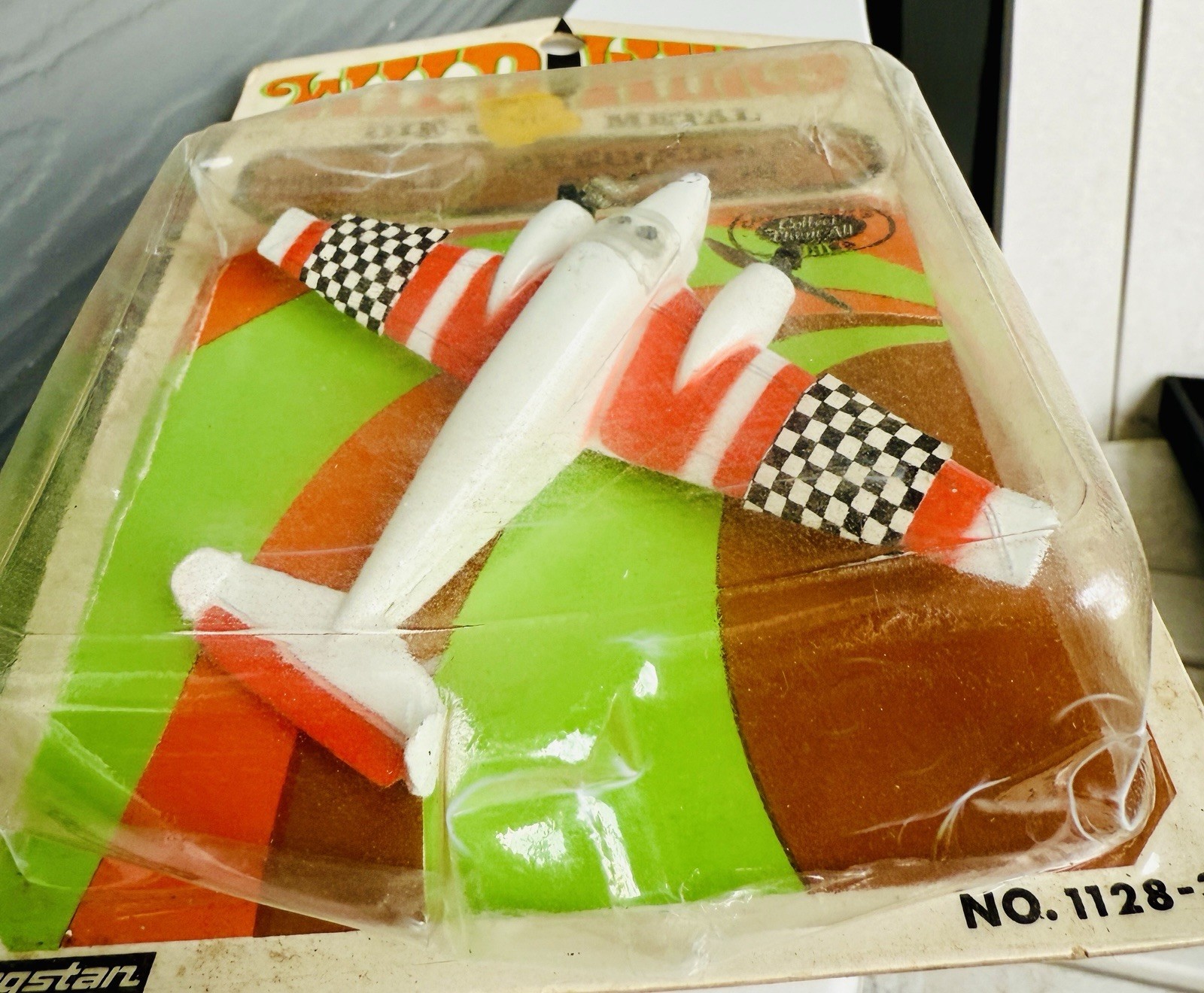 Cragstan Wild Wings Beechcraft Super 18 Toy Plane Vintage 1969 New Old Stock