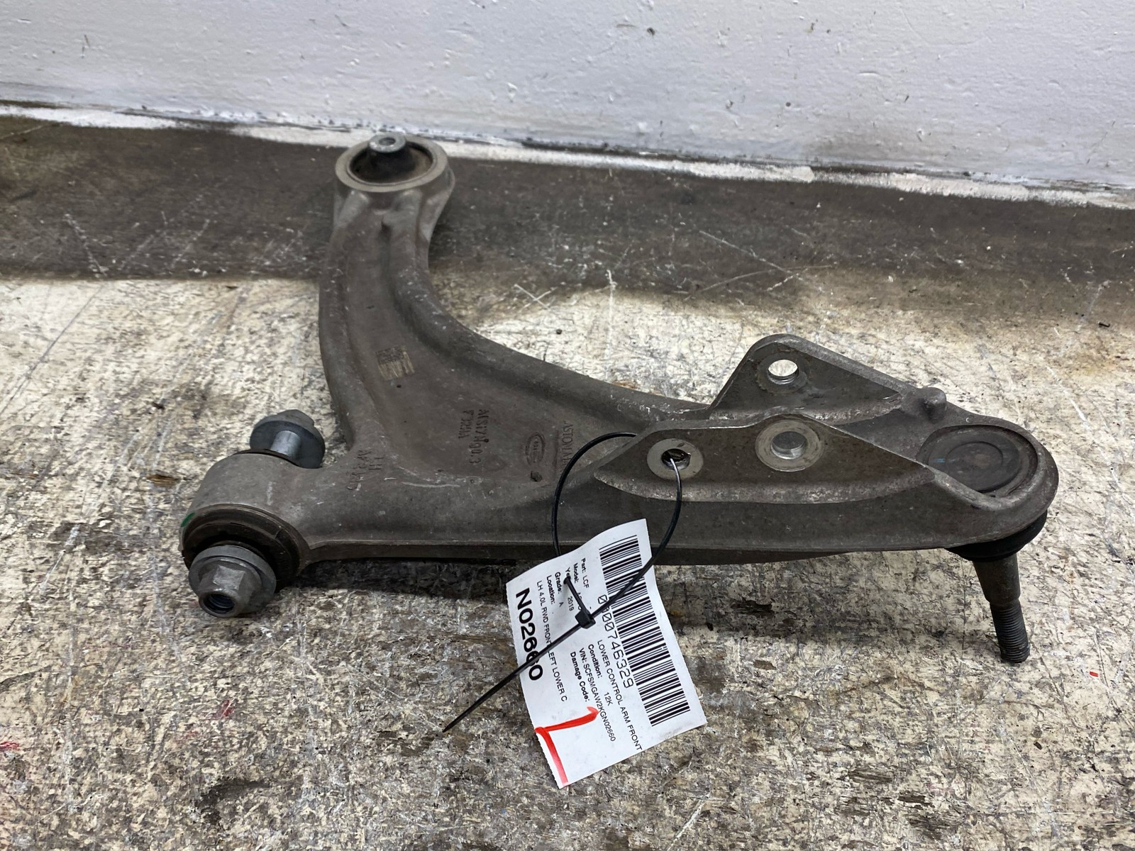 2019-2023 ASTON MARTIN VANTAGE OEM 4.0L RWD FRONT LEFT LOWER CONTROL ARM *12K*