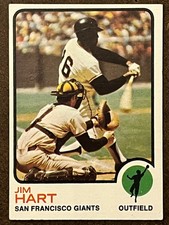 1973 Topps Baseball - #538 Jim Hart Giants EXMT-Near Mint EXMT-NM (High Series)