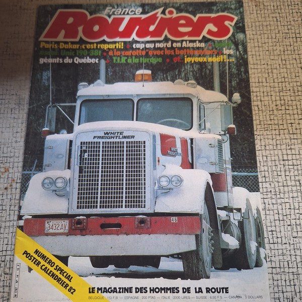 Revista France Routes N 14 Camión Truck 