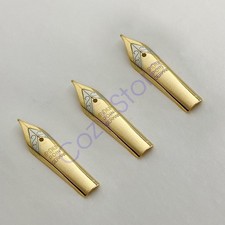 Practical 5PCS Universal Medium Gold Nibs for Fountain Pen Replacement