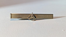 Vintage Stratton Golden Horse w/Reins Tie Bar Clip Made in England 2 1/4"