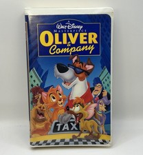 Oliver Company VHS 1996 Disney Video Tape Masterpiece VTG Clamshell Nearly New