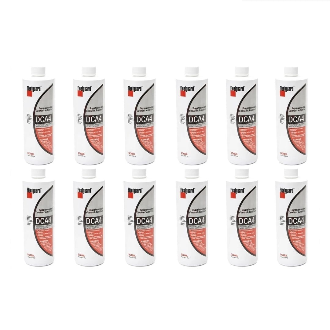 DCA60L Fleetguard Cooling System Additive DCA4 ( 12 PACK )