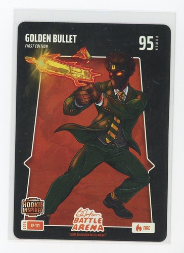 2026 Bo Jackson Battle Arena GOLDEN BULLET Matthew Golden RC #BF-171 Foil FIRE