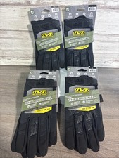 Mechanix Wear MG-55-010 The Original Work Gloves, Covert Size LRGE LOT OF 4