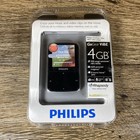 Philips GoGear Vibe - Black Mp3 Video Player 4Gb - Full Sound Jpg Mjpeg 2009