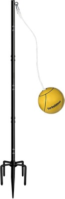 Garbuildman Tetherball Set with Ball & Rope for Outdoor 8.75 FT, Black 