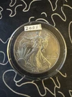 American Eagle Walking Liberty 1 oz .999 Silver Dollar 2001