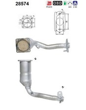 Katalysator AS 28574 für PEUGEOT 206 2A SW 2E CC 2D 16V 2DNFUF 2DNFUR BiFuel LPG