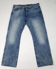 Levi s 501 Button-Fly Acid Wash Jeans Size 38 x 30