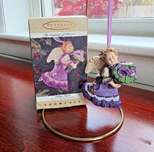 Hallmark Keepsake Ornament   Pansy Angel #1 T...