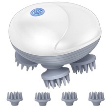 Upgraded Electric Scalp Massager for Men Women, Handheld Cat Dog Pet Head with