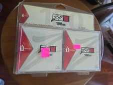 Zip Iomega 100MB Pack of 6 discs New Sealed