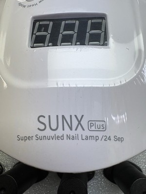 SUNX Plus Super Sunuvled Nail Lamp / 54 Gel Colors