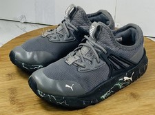Zapatillas Puma Pacer Future Heat Lightning en gris con un negro Talla 12C