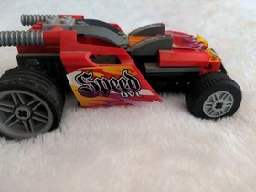LEGO 8136 Power Racers Fire Crusher - 100% Complete, No Manual
