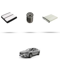Hoffcar Set Service - 3 Filter FüR Mazda 6 (Gj) 2.0 Skyactiv-G 107Kw Von 2013